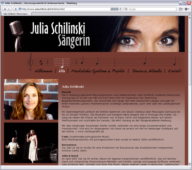Julia Schilinski . Website